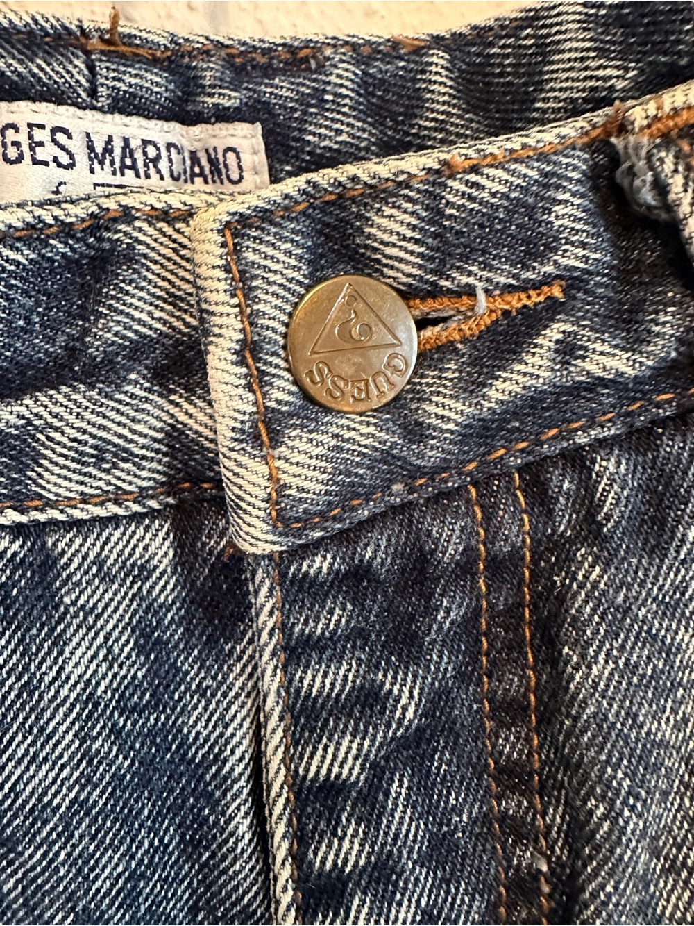 Guess by Marciano women’s Acid Wash Relaxed Jeans - Blue - Picture 2 of 10
